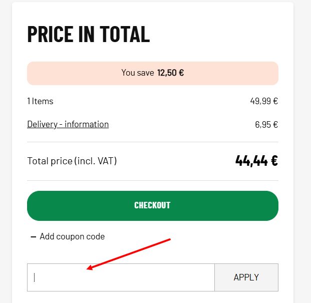 “How to apply a Zizzi promo code”